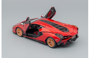 LAMBORGHINI Sian FKP37 (2020), rot metallic