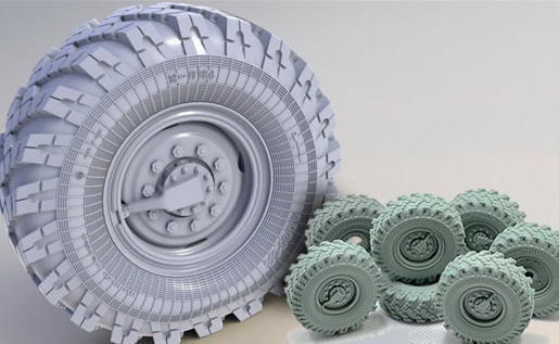 Набор колес "Ип-184" ранние для автомобиля 4310 (6шт + запаска)