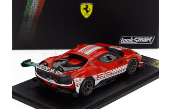 FERRARI 296 Gt3 3.0l Twin Turbo V6 Challenge №32 Finali Mondiali Mugello Italy (2023), Red White