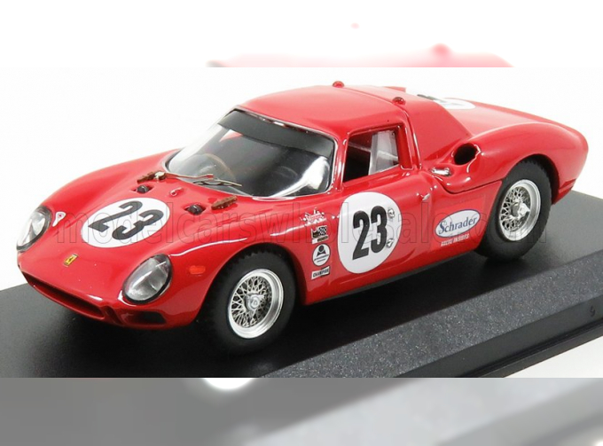 FERRARI 250lm Coupe N23 24h Daytona (1966) Konig - Clarke - Hurt, Red