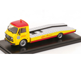ALFA ROMEO A12 (f12) Carro Attrezzi Seconda Serie (1977) - Tow Truck - Abschleppwagen - Depanneuse, Yellow Red