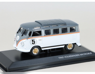 VOLKSWAGEN Microbus (1962), white / grey