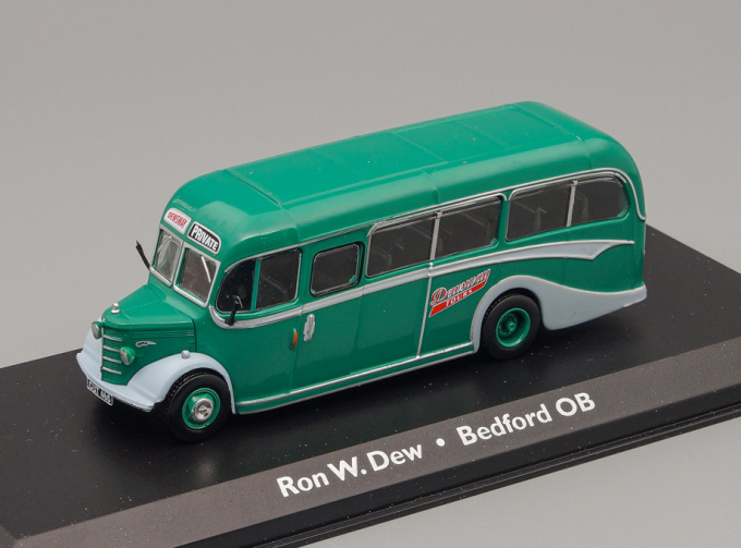 BEDFORD OB Duple Vista Coach "Ron W. Dewsway Tours" (1944), green
