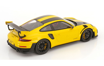 PORSCHE 911 (991.2) GT2 RS Weissach Package (2018), yellow black