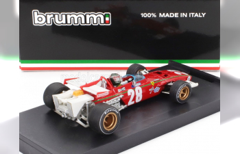 FERRARI F1 312b N 28 Belgium Gp (1970) Ignazio Giunti - With Driver Figure, Red White