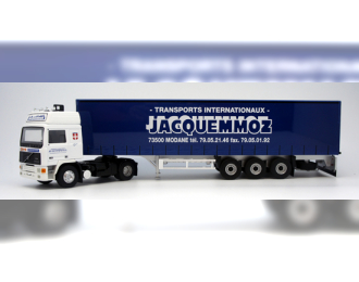 VOLVO F12 CARGO BULL TPS c полуприцепом "JACQUEMMOZ" 1995