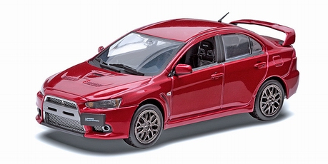 MITSUBISHI Lancer EVO X, red