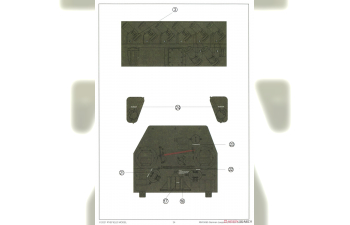 Сборная модель Основной боевой танк Leopard 2A6 с рабочими траками