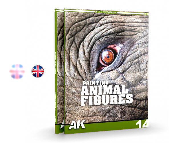 Книга AK LEARNING 14: PAINTING ANIMAL FIGURES / AK Learning 14: Раскрашивая фигуры животных