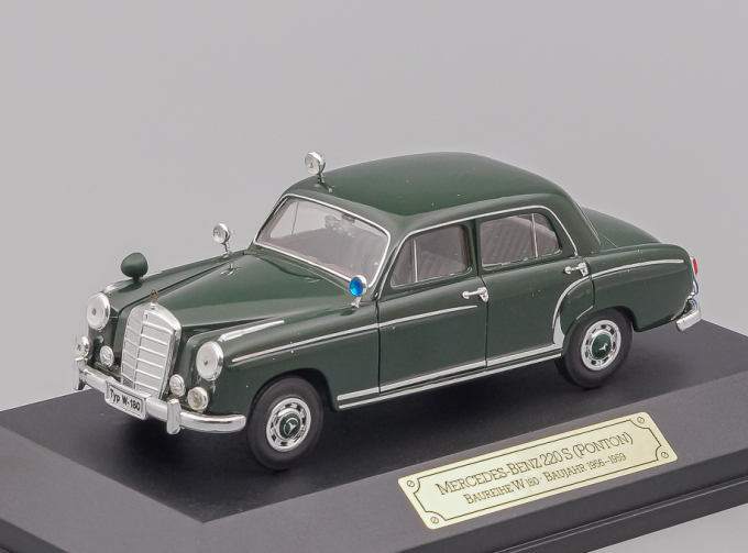 MERCEDES-BENZ 220S (Ponton) (W180), green