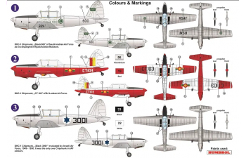 Сборная модель Самолет DHC-1 Chipmunk „International“