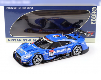 NISSAN GT-R Super GT500 Rd.1 Okayama Calsonic Iimpul #12 R35 (2015), синий