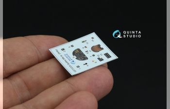 3D Декаль интерьера кабины Spitfire Mk.Iа (Airfix)