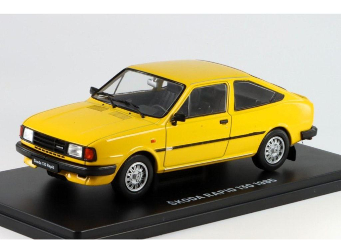 SKODA Rapid 130 (1985), yellow