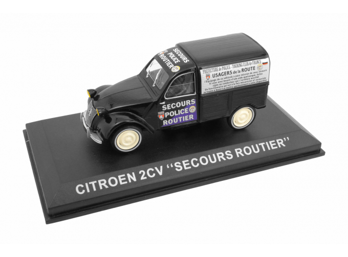 CITROEN 2CV Secours Routier, black