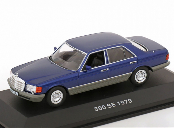 MERCEDES-BENZ S-Klasse W126 500 SE (1979-1991), dark blue