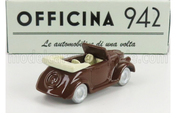 FIAT 500a Cabriolet Carrozzeria Montescani (1939), Brown