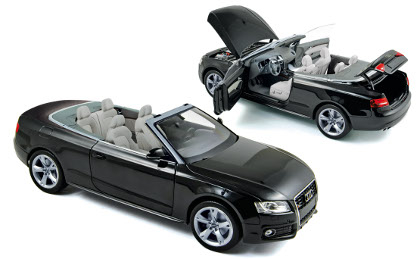 AUDI A5 Cabriolet 2009, brilliant black