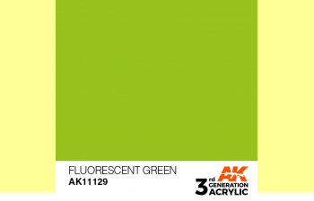 Краска акриловая 3rd Generation Fluorescent Green 17ml