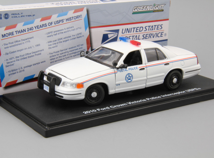 FORD Crown Victoria Police Interceptor "United States Postal Service" (почтовая полиция) 2010