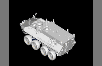 Сборная модель Канадская КШМ LAV-C2 (Command & Control)