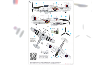 Сборная модель Sea Hurricane Mk IIc