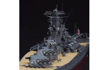 Сборная модель Японский линкор «YAMATO» 1945 г. Super Detail, с фототравлеными и точеными деталями (Limited Edition)