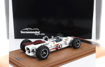 LOLA T90 №43 Indianapolis Indy 500 (1966) Jackie Stewart, White Red