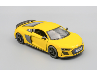 AUDI R8 Coupe (2020), yellow