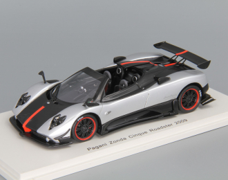 PAGANI Zonda Cinque Roadster (2009), silver / black