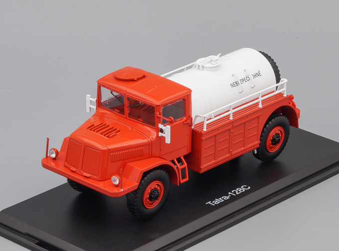 TATRA 128C бензовоз 4x4 1951 Red / White