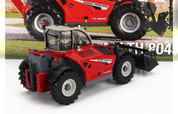 MASSEY FERGUSON Mf Th.8043 Telescopic Tractor - Elevatore, Red Grey