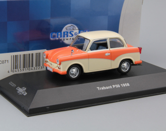 TRABANT P50 Limousine (1958), beige / pink