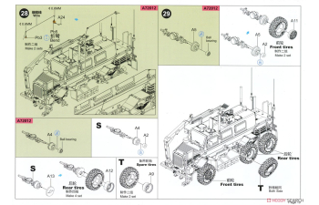 Сборная модель U.S. 'Buffalo' 6X6 MPCV A1