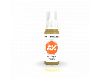 Краска акриловая 3rd Generation Sahara Yellow 17ml