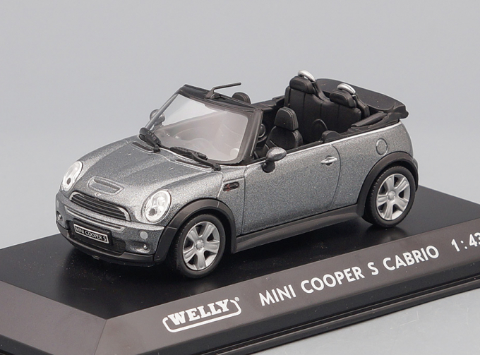 MINI Cooper S Cabrio, silver