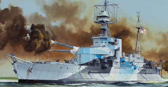 Сборная модель Корабль HMS Roberts Monitor