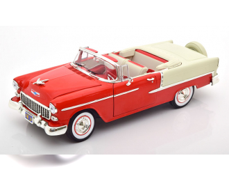 CHEVROLET Bel Air Convertible (1955), red creme