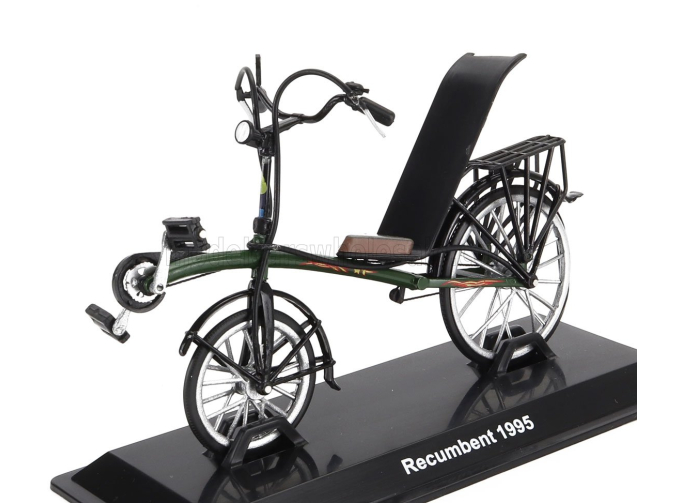 Лигерад лежачий велосипед (1995), зеленый/черный