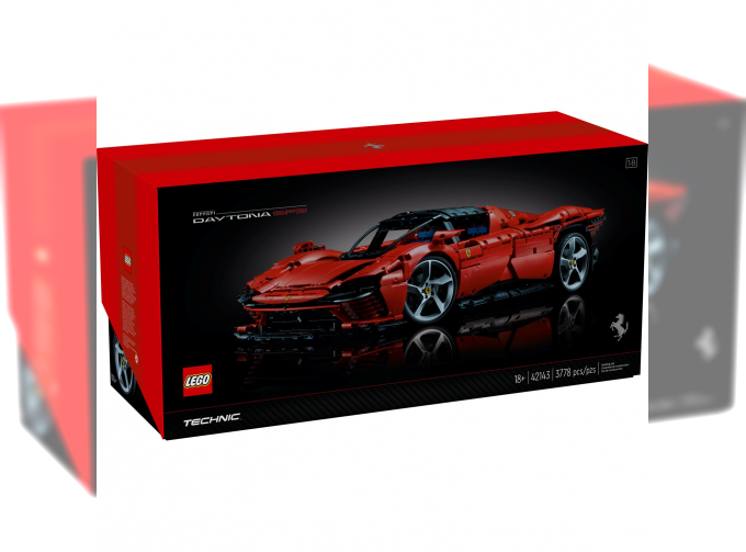 FERRARI Lego Technic - Daytona Sp3 2022 - 3778 Pezzi - 3778 Pieces, Red