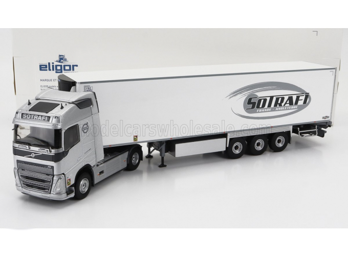 VOLVO Fh4 500 Truck Semi-frigo Sotrafi Transports (2020), Silver White