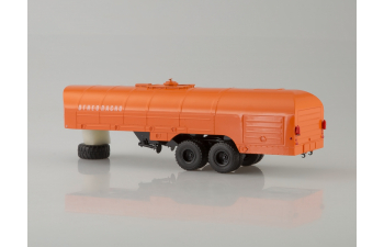 КрАЗ-258Б1 с полуприцепом ТЗ-22 (Топливозаправщик), хаки-оранжевый