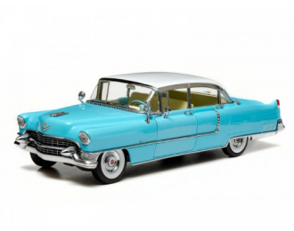 CADILLAC Fleetwood Series 60 1955 Blue with a White Roof