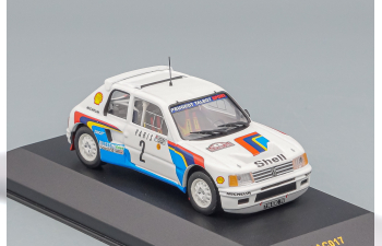 PEUGEOT 205 Turbo 16 #2 Winner Rally Monte Carlo 1986 A.VATANEN-T.HARYMAN 