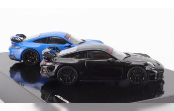 PORSCHE 911 (992) GT3 (2021), blue / black