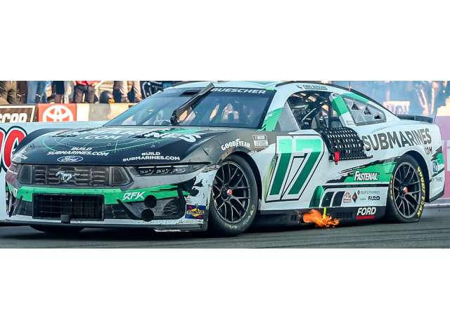 Ford #17 Chris Buescher *Buildsubmarines.com* white/green 2025