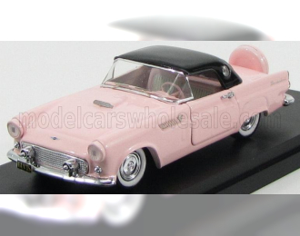 FORD Thunderbird Cabriolet Closed (1956) - Personal Car Elvis Presley, Pink