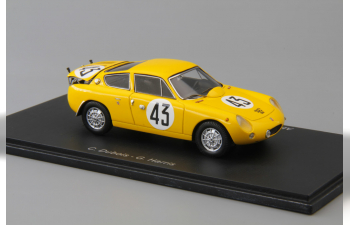 ABARTH Simca 1300 #43 14th LM (1962), yellow