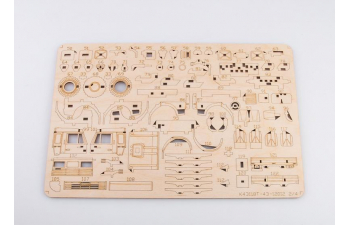 Сборная модель Камский грузовик 43118 бортовой (Ранний)