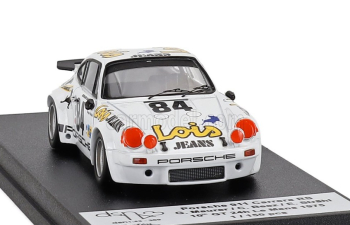 PORSCHE 911 Carrera Rs Team G. Maurer №84 Winner Gt Class 24h Le Mans (1975) Gerhard Maurer - Christian Beez - Eugen Strahl, White